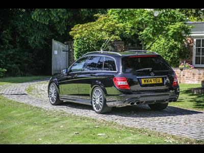 Mercedes Benz+C 63 AMG Estate